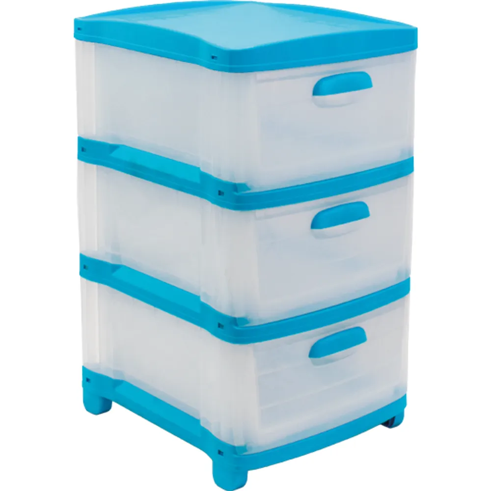 Organizador traslúcido Dubái 3 niveles